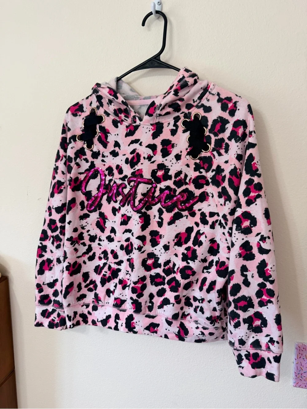 Justice hoodie size XL plus